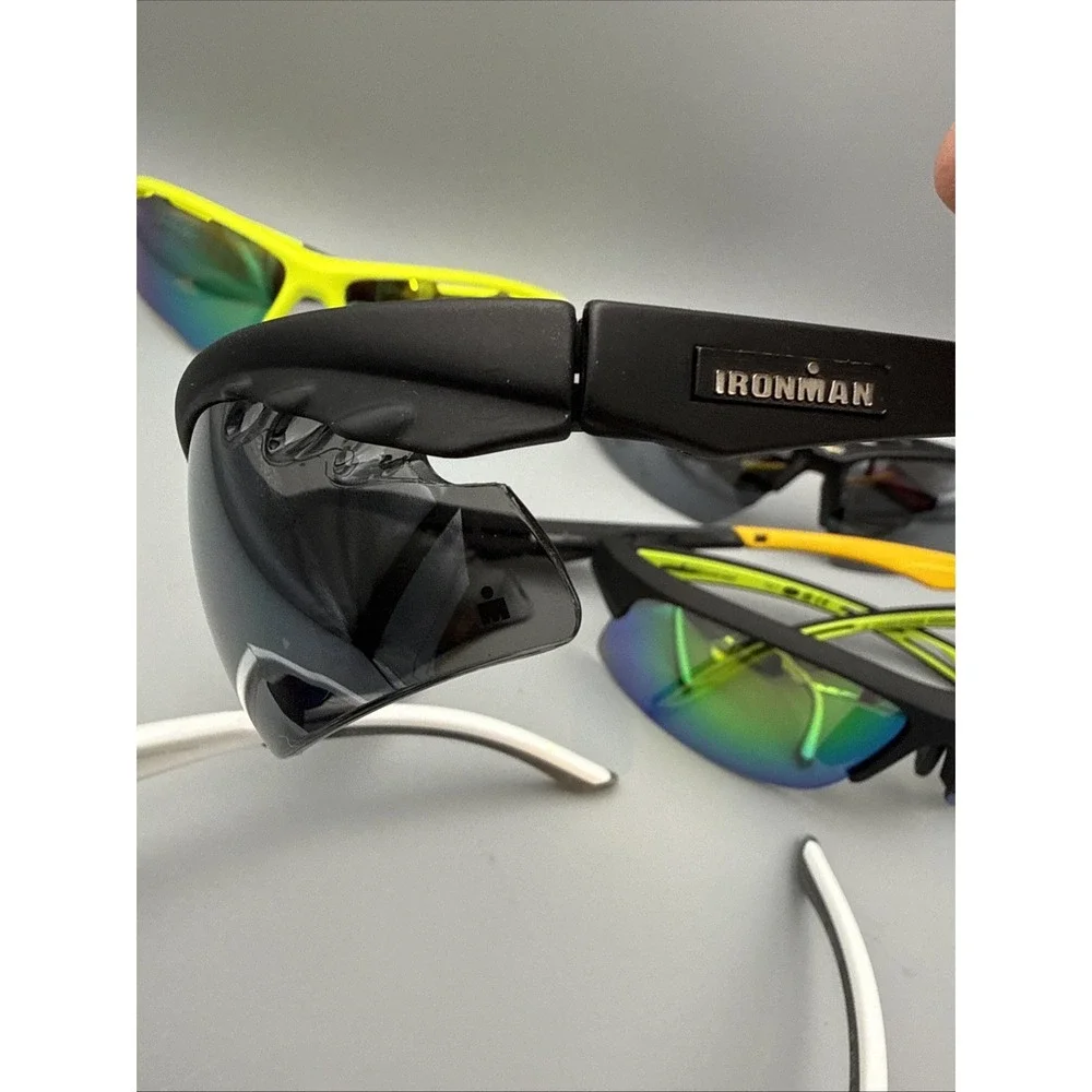 Lot of 5 Authentic Ironman Wrap Cycling/ Fishing/ Sports Sunglasses - Polarized